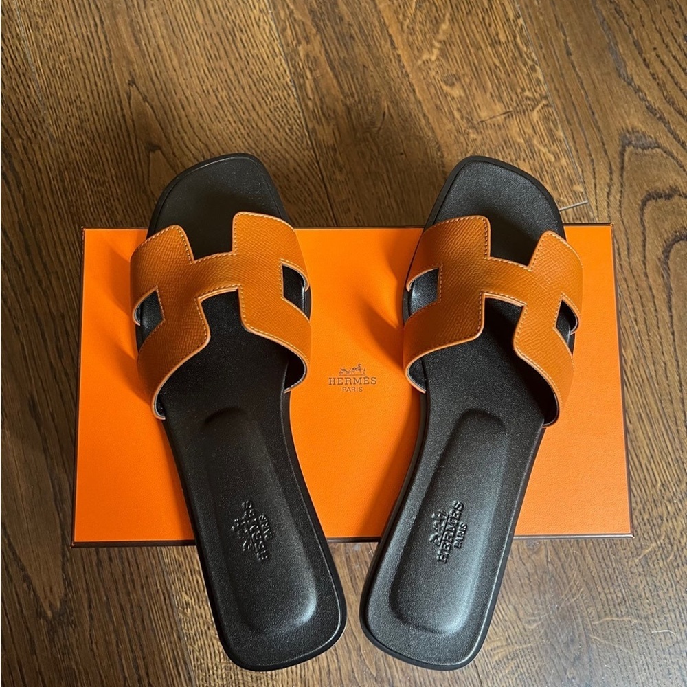 Hermes Oran Sandals